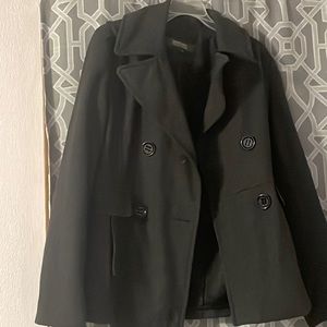Kenneth Cole gray peacoat.